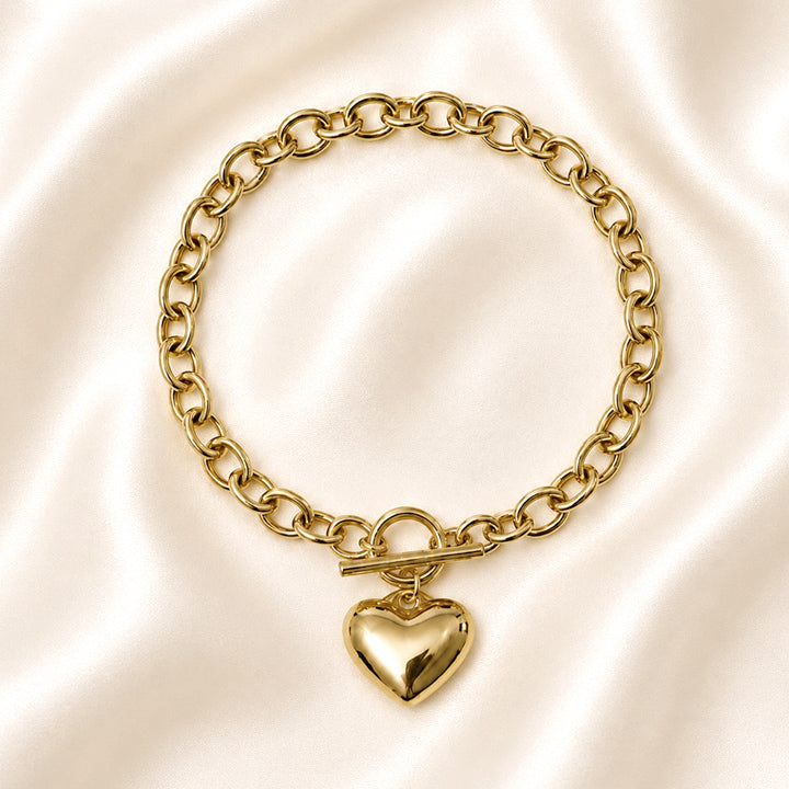 Lumière Heart Chain Bracelet