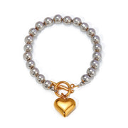 Amora Heart Charm Bracelet