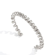 Sienna Spiral Cuff - Silver