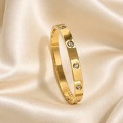 Lumière Élan Zircon Bangle
