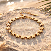Astra Sculpted Star Link Bracelet