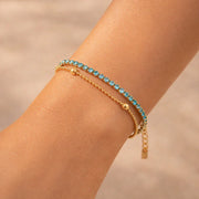 Azure Lumière Duo Bracelet